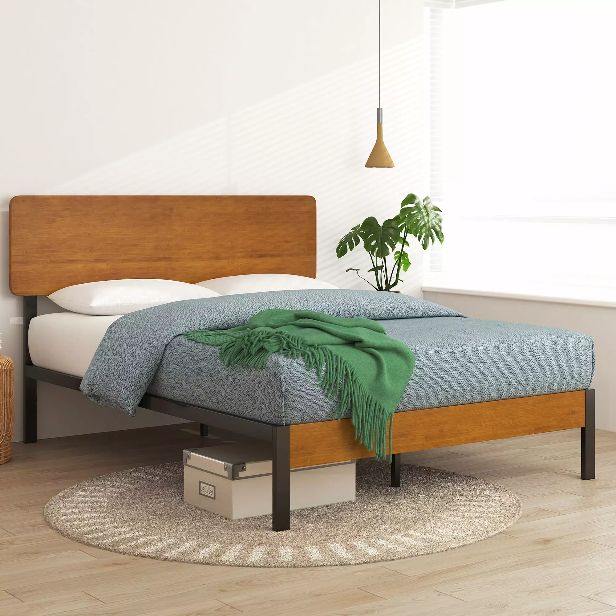 Zinus Olivia 41 Metal Platform Bed Frame. Twin