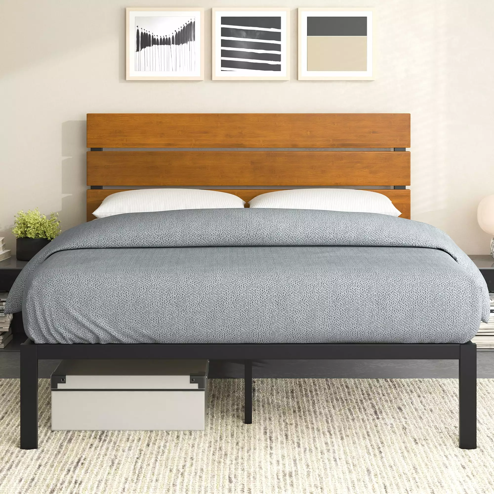 Zinus Paul 42 Metal Platform Bed Frame. Full