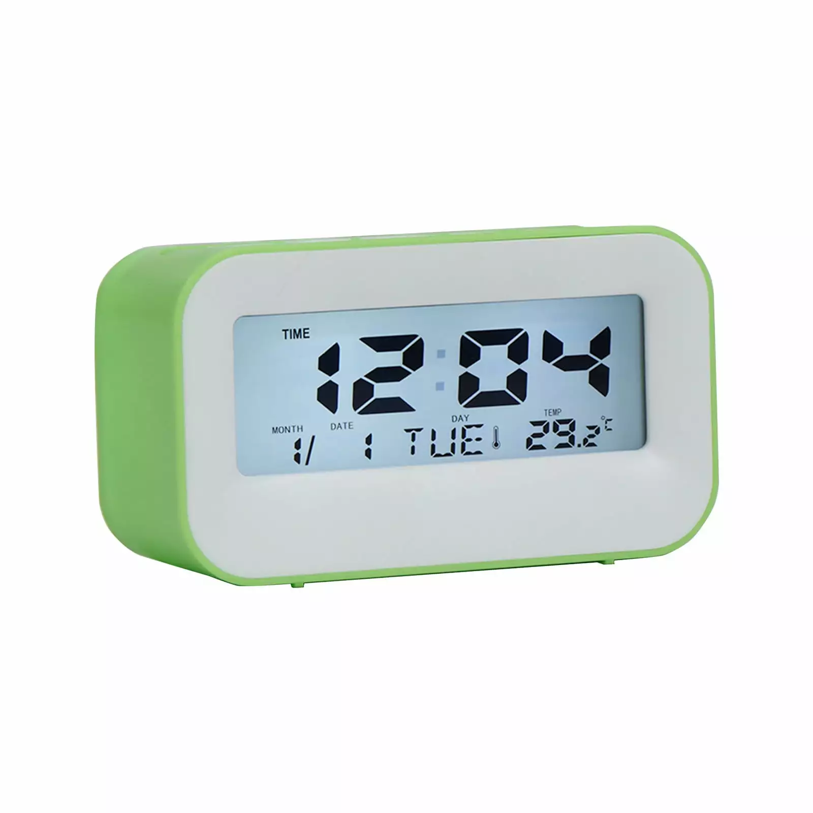 Zvmxot School Supplies Simples Display Alarm Clock Student Wake-up Alarm Clock Electronic Clock White Backlight Perpetual Calendar Alarm Clock on Clearance