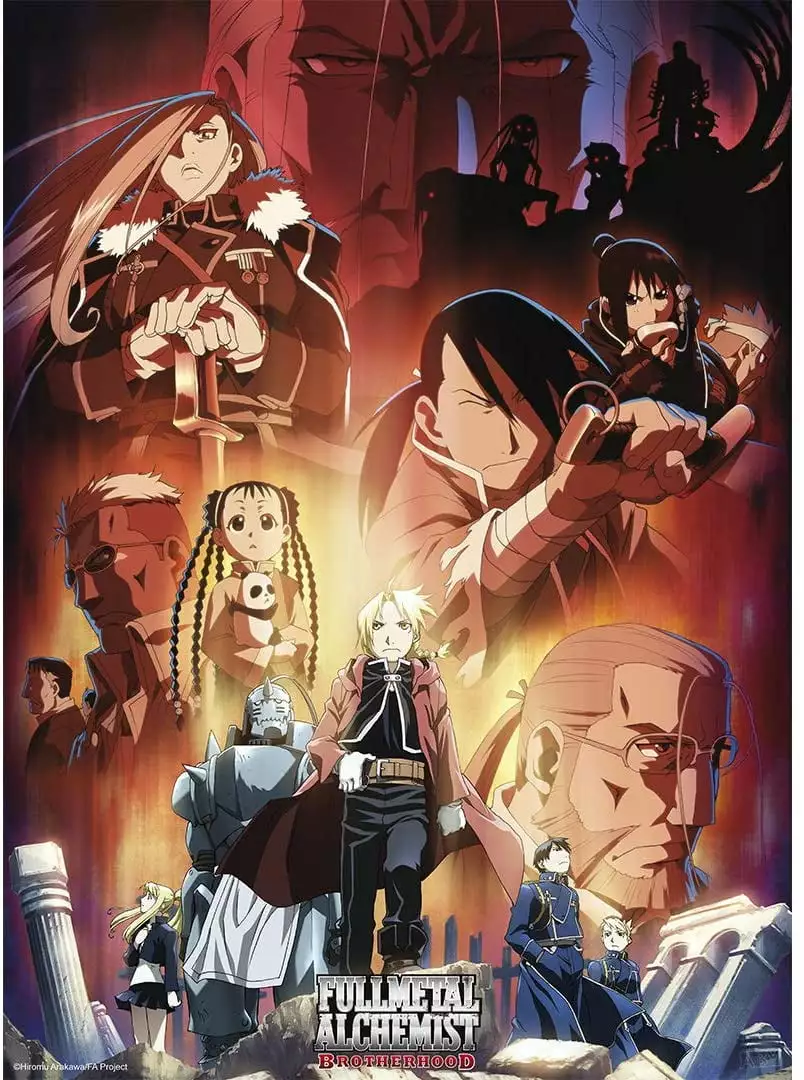 ABYstyle - Fullmetal Alchemist: Brotherhood - Characters - Mini Poster (15L x 20.5H)