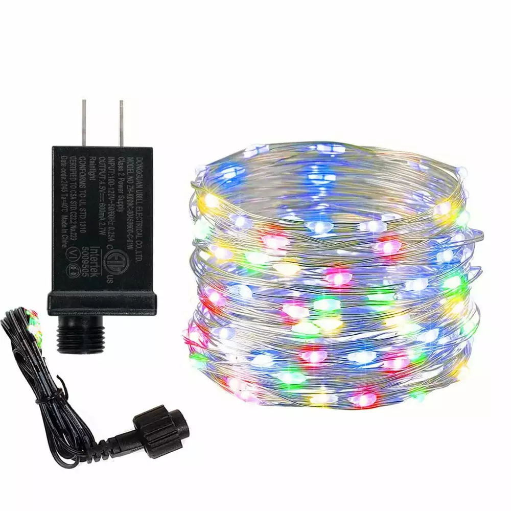 66ft 200 LED Rope Lights Outdoor. Waterproof Led String Lights Plug in for Christmas Party Porch Deck Garden Decor