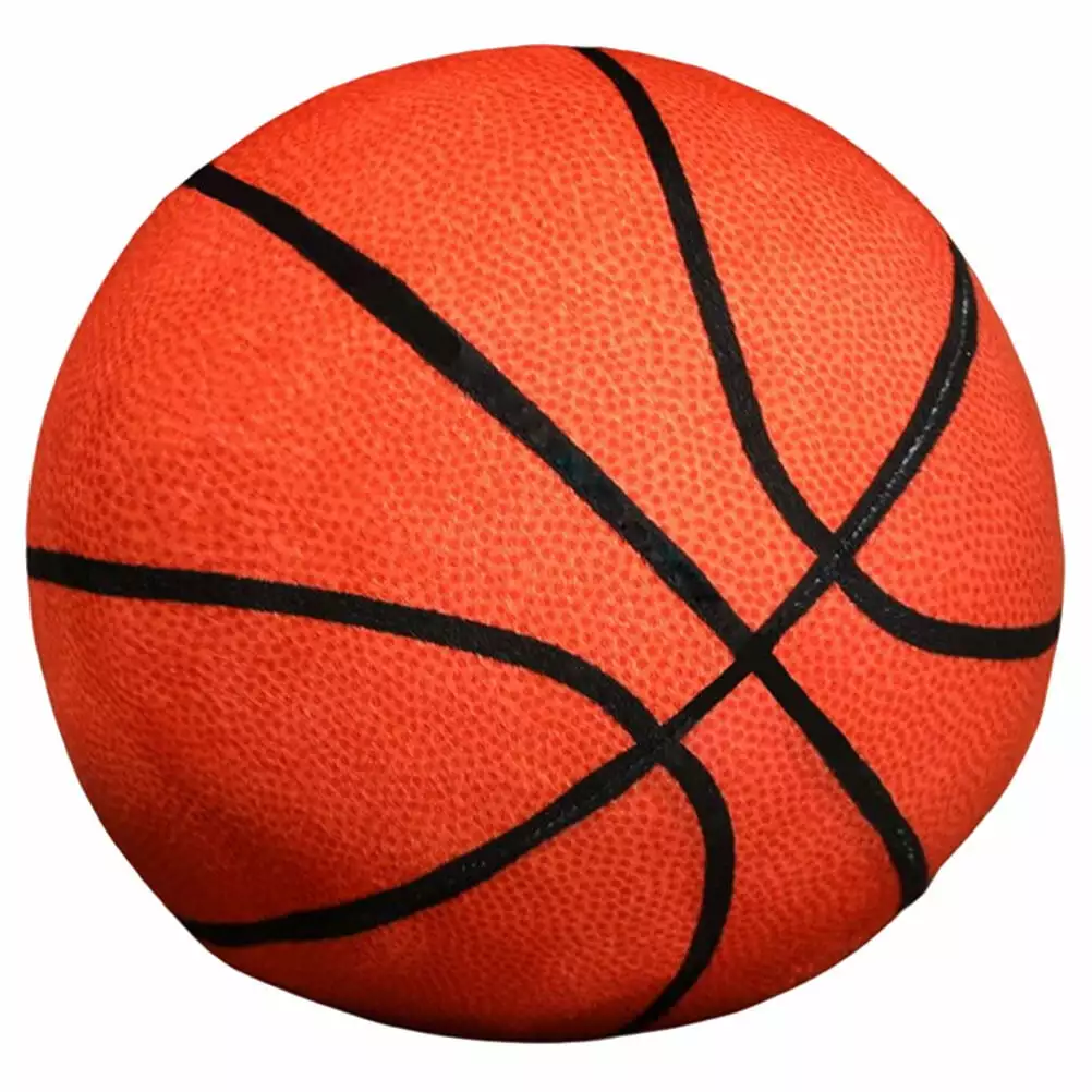 Plush Basketball Pillow Sports Ball Pillow Stuffed Basketball Toy Plush Ball Cushion Basketball Cushion