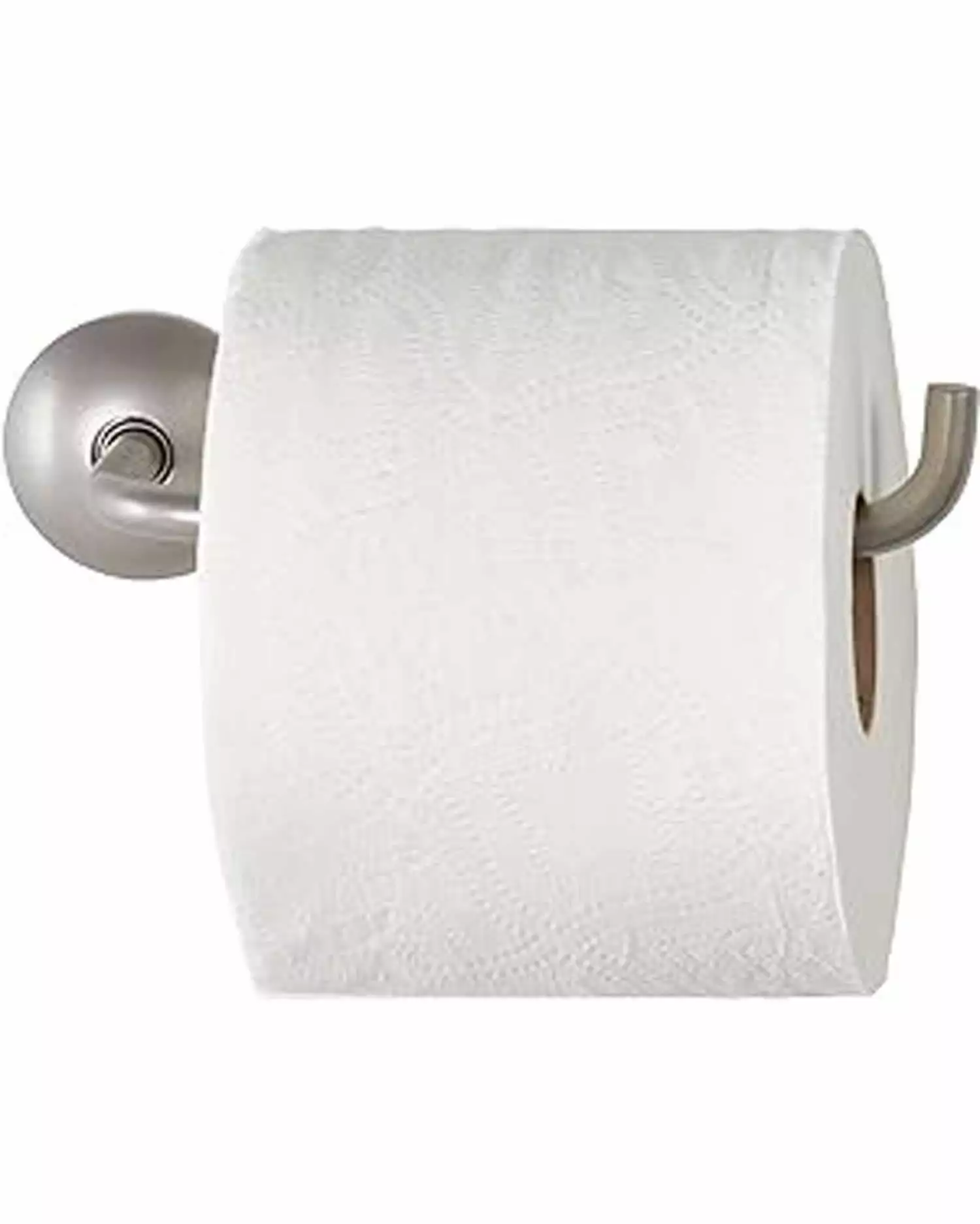 iDesign Classico Steel Wall-Mount Hanging Toilet Paper. 7.5 x 2.5 x 1.9. Tissue Dispenser. Satin. Size: one size